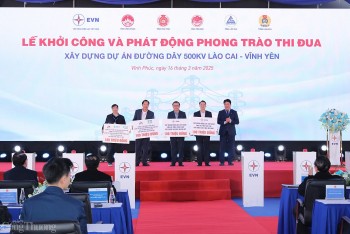 Đảm bảo đường dây 500kV Lào Cai - Vĩnh Yên sớm về đích