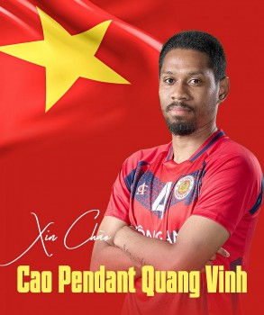 Cao Pendant Quang Vinh chính thức mang quốc tịch Việt Nam