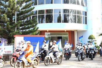 PC Đắk Nông tích cực hưởng ứng Giờ Trái đất 2025