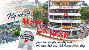 Ký ức về Hàm Cá Mập qua câu chuyện của người thợ ảnh 40 năm bám trụ Hồ Gươm