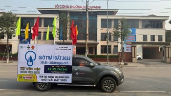 PC Bắc Giang hưởng ứng Giờ Trái đất 2025