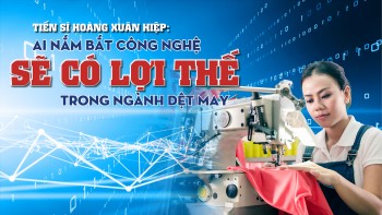 Tiến sĩ Hoàng Xuân Hiệp: Người 'cởi trói' tư duy công nghệ cho ngành Dệt may Việt”