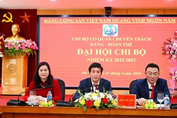 Đại hội Chi bộ Cơ quan chuyên trách Đảng - Đoàn thể Bộ Công Thương
