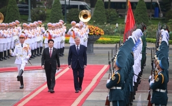 Chủ tịch nước Lương Cường chủ trì lễ đón Nhà vua Bỉ Philippe