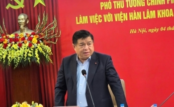 Phó Thủ tướng Nguyễn Chí Dũng làm việc với Viện Hàn lâm Khoa học và Công nghệ Việt Nam