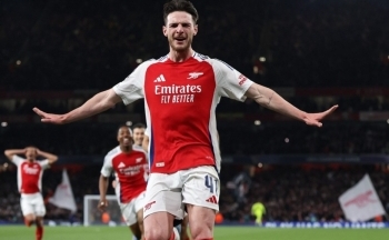 Kỷ lục của Declan Rice giúp Arsenal nhấn chìm Real Madrid