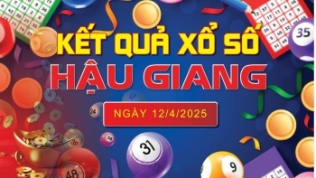 XSHG 12/4, kết quả xổ số Hậu Giang hôm nay 12/4/2025, KQXSHG 12/4
