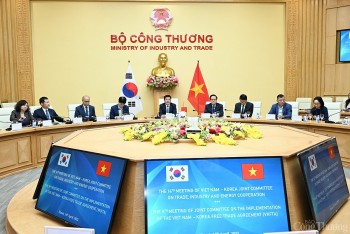 Ảnh: Kỳ họp 14 Uỷ ban hỗn hợp Thương mại, Công nghiệp và Năng lượng Việt Nam - Hàn Quốc