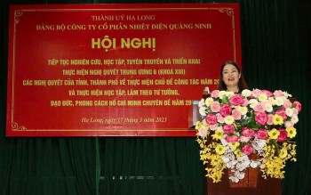 Đảng bộ Nhiệt điện Quảng Ninh thực hiện tốt học tập, làm theo Bác