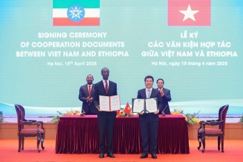 Việt Nam - Ethiopia ký kết hợp tác về thương mại