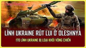 Chiến sự Nga-Ukraine tối 17/4: Lính Ukraine rút lui ở Oleshnya