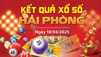 XSHP 18/4, kết quả xổ số Hải Phòng hôm nay 18/4/2025, KQXSHP 18/4