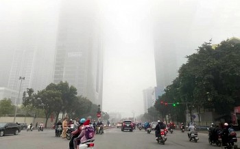Thời tiết hôm nay 19/4: Hà Nội sương mù vào sáng sớm
