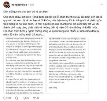 MC Bích Hồng xin lỗi sau phát ngôn gây sốc về hợp luyện diễu binh