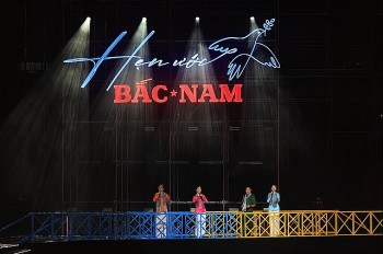 Xuất hiện 2 xe tăng T-54 trong chương trình 'Hẹn ước Bắc - Nam'