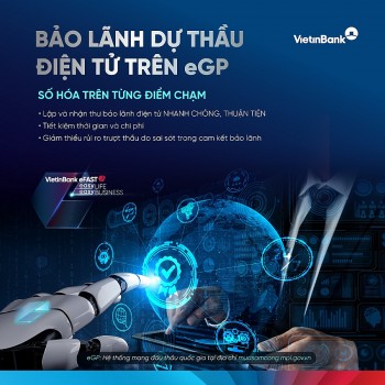 VietinBank tiên phong triển khai bảo lãnh dự thầu điện tử trên eGP