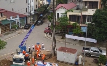 Điện lực Lào Cai diễn tập phòng chống thiên tai năm 2025