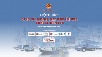 Hôm nay, diễn ra hội thảo 'Cơ hội để logistics phát triển bền vững trong kỷ nguyên 4.0'