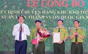 Chuyển hạng Khu bảo tồn Xuân Liên thành vườn quốc gia