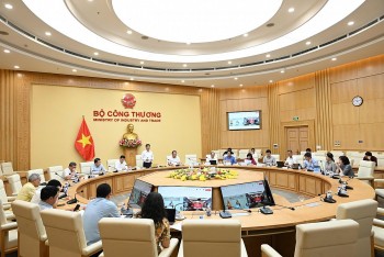 Bộ trưởng Nguyễn Hồng Diên - Trưởng đoàn công tác Chính phủ làm việc với tỉnh Sơn La