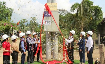 Bình Định: Đưa điện lưới đến với người dân làng Canh Tiến