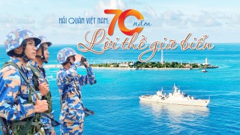 Hải quân Nhân dân Việt Nam: 70 năm lời thề giữ biển