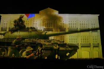 Trình chiếu 3D Mapping tái hiện Đà Nẵng qua các thời kỳ