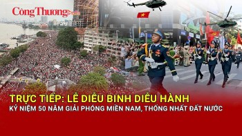 TRỰC TIẾP: Lễ diễu binh, diễu hành Kỷ niệm 50 năm Giải phóng miền Nam, thống nhất đất nước