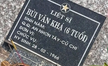 Bộ Nội vụ lên tiếng về mộ 'liệt sỹ 6 tuổi'