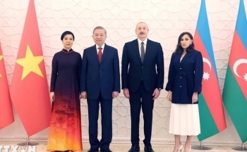 Lễ đón Tổng Bí thư Tô Lâm và Phu nhân thăm cấp Nhà nước Azerbaijan