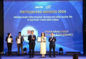 SeABank được vinh tại lễ trao giải Vietnam ESG Awards
