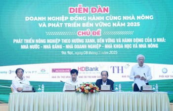 Diễn đàn liên kết 5 nhà: Hướng đến nền nông nghiệp xanh và hiện đại