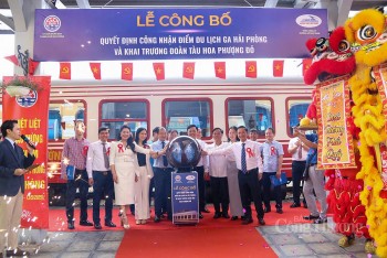 Ga Hải Phòng chính thức trở thành điểm du lịch
