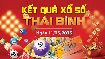 XSTB 11/5, kết quả xổ số Thái Bình hôm nay 11/5/2025, KQXSTB 11/5