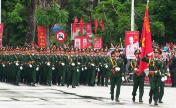 Hoành tráng lễ diễu hành mừng 70 năm ngày Giải phóng Hải Phòng