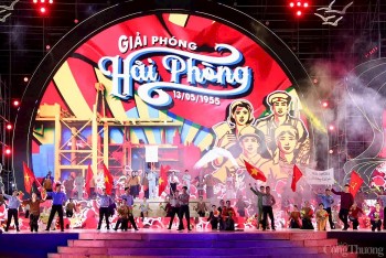 Chùm ảnh: Tổng duyệt kỷ niệm 70 năm Ngày Giải phóng Hải Phòng