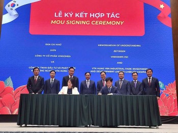 Vinhomes hợp tác xây dựng cộng đồng Hàn Quốc tại Hưng Yên