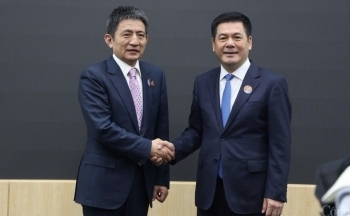 Bộ trưởng Nguyễn Hồng Diên họp song phương với Thứ trưởng Trung Quốc