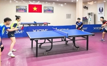 Hơn 200 vận động viên tranh tài ở Giải vô địch bóng bàn quốc gia Báo Nhân Dân