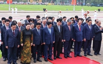 Lãnh đạo Đảng, Nhà nước viếng Chủ tịch Hồ Chí Minh