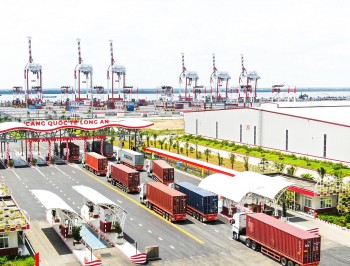 Long An dẫn đầu kim ngạch thương mại vùng Đồng bằng sông Cửu Long