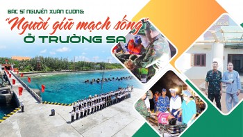 Bác sĩ Nguyễn Xuân Cường: ‘Người giữ mạch sống’ ở Trường Sa