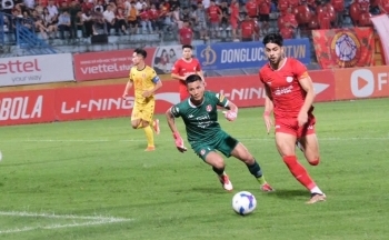 Thể Công - Hải Phòng: Mưa bàn thắng dội xuống sân Hàng Đẫy