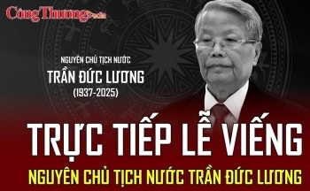 TRỰC TIẾP: Lễ Quốc tang nguyên Chủ tịch nước Trần Đức Lương