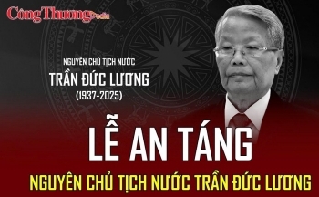 TRỰC TIẾP: Lễ an táng nguyên Chủ tịch nước Trần Đức Lương