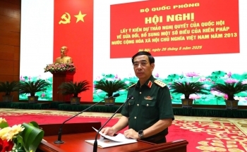 Lấy ý kiến sửa đổi Hiến pháp: Bộ Quốc phòng đảm bảo chất lượng, tiến độ