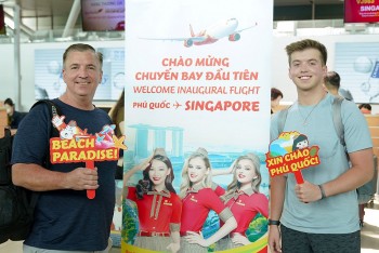 Vietjet mở rộng mạng bay kết nối Singapore - Phú Quốc