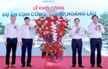 Vĩnh Phúc: Khởi công Cụm công nghiệp Hoàng Lâu 795 tỷ đồng
