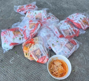 Hà Tĩnh: Phát hiện gần 112 nghìn gói măng tẩm gia vị không rõ nguồn gốc