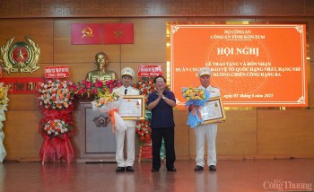 Công an tỉnh Kon Tum đón nhận nhiều Huân chương cao quý